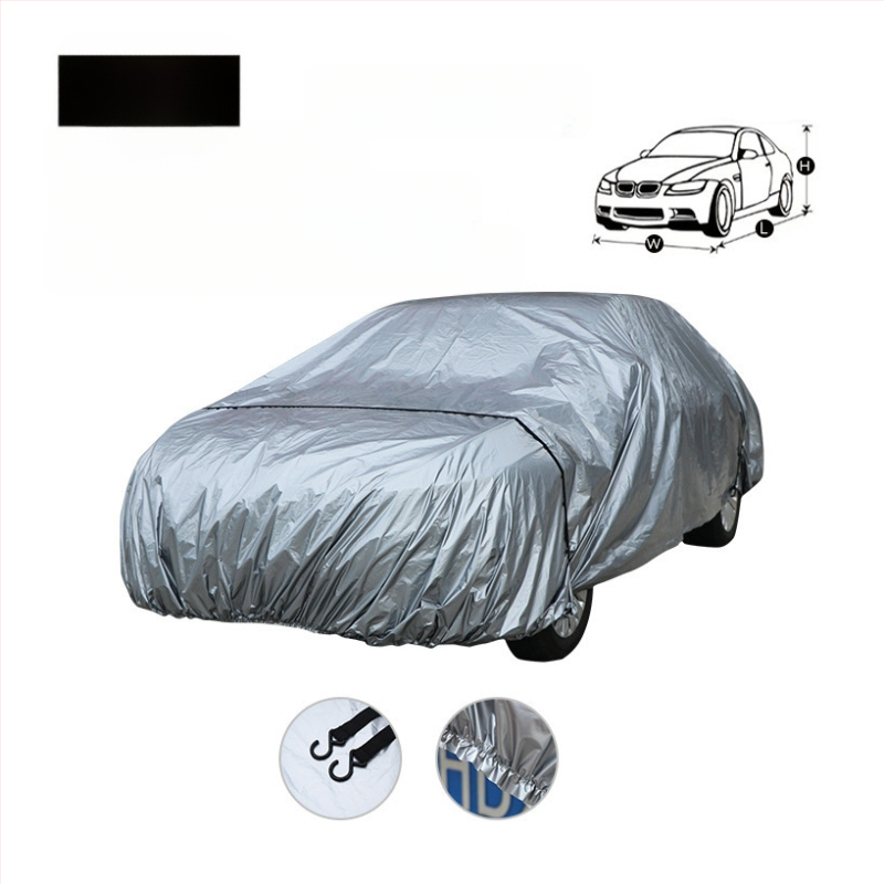 coveryoo Auto pārsegs sedanam — Viegls, Ūdensizturīgs un Putekļu izturīgs, Pielāgojama, Svars 1 kg, Materiāls: Cits