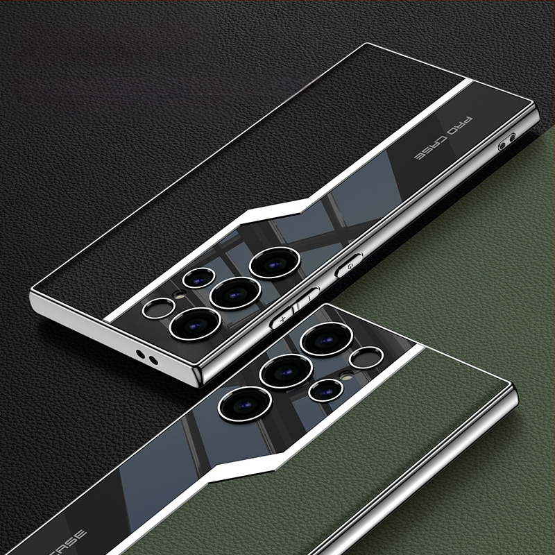 GKK Kožené puzdro z umelej kože pre Samsung S24 Ultra – kreatívny, módny, osobnosť (Materiál: umelej kože; Spracovanie: vstrekované formovanie; Funkcia: proti pádu; Kompatibilita: Samsung)