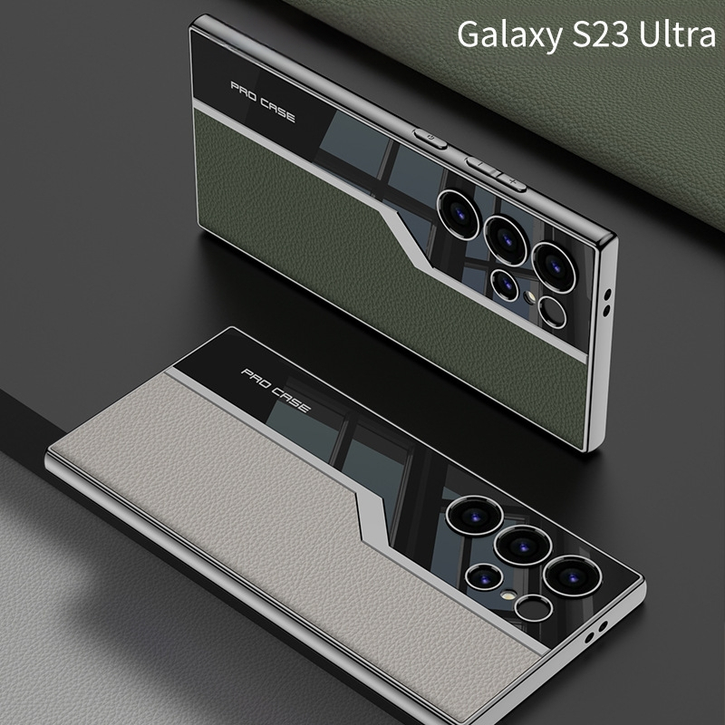 GKK Kožené puzdro z umelej kože pre Samsung S24 Ultra – kreatívny, módny, osobnosť (Materiál: umelej kože; Spracovanie: vstrekované formovanie; Funkcia: proti pádu; Kompatibilita: Samsung)