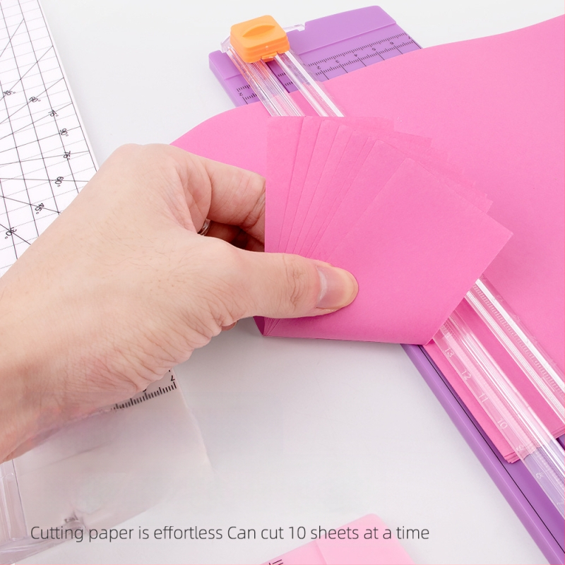 ZEQUAN κοπτήριο χαρτιού, τύπος ολίσθησης, κοπή διπλής κατεύθυνσης, μοντέλο 810, πλαστικό