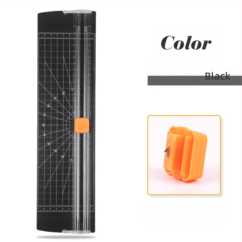 ZEQUAN κοπτήριο χαρτιού, τύπος ολίσθησης, κοπή διπλής κατεύθυνσης, μοντέλο 810, πλαστικό