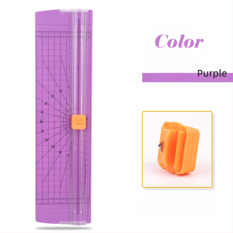 ZEQUAN κοπτήριο χαρτιού, τύπος ολίσθησης, κοπή διπλής κατεύθυνσης, μοντέλο 810, πλαστικό