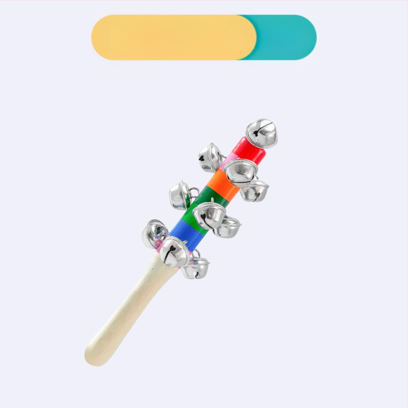 Ξύλινο παιδικό κουδουνάκι σε στυλ Όρφ με 13 καμπάνες