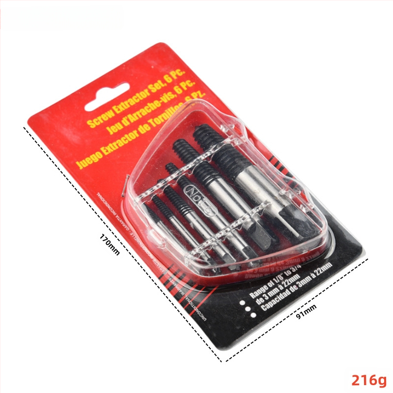 Извличач за счупени винтове за кранове и водопроводни тръби | Xinmutian, въглеродна стомана