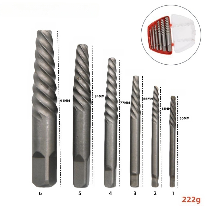 Извличач за счупени винтове за кранове и водопроводни тръби | Xinmutian, въглеродна стомана