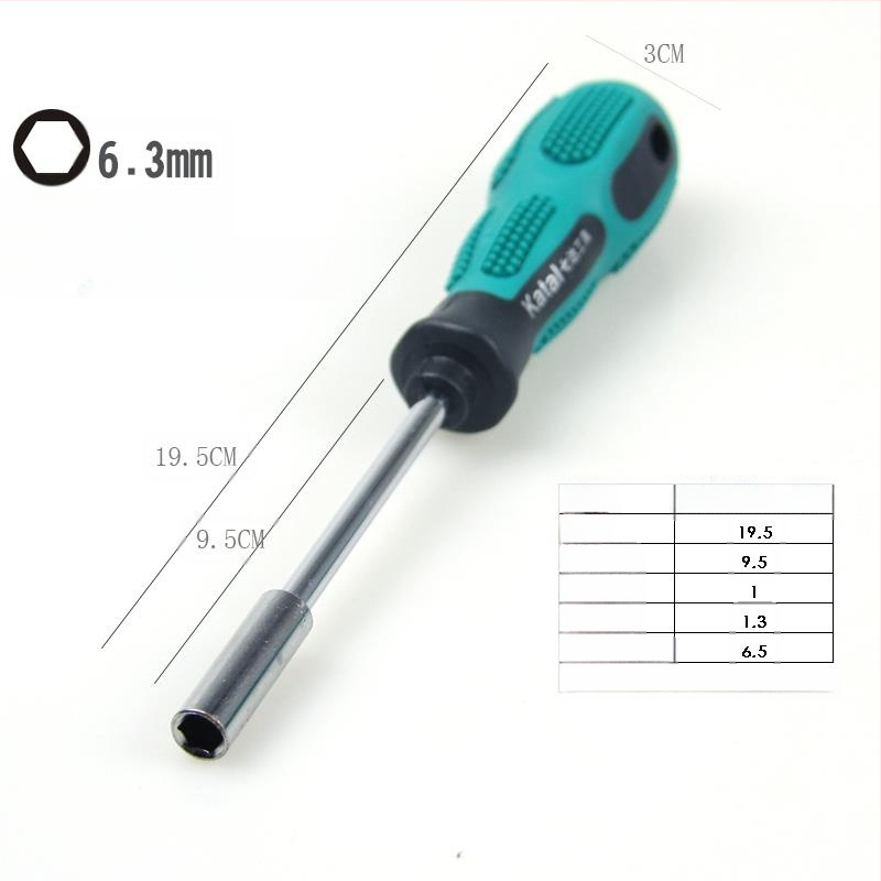 Свързващ инструмент за отвертки с адаптерна втулка и дръжкова пръчка