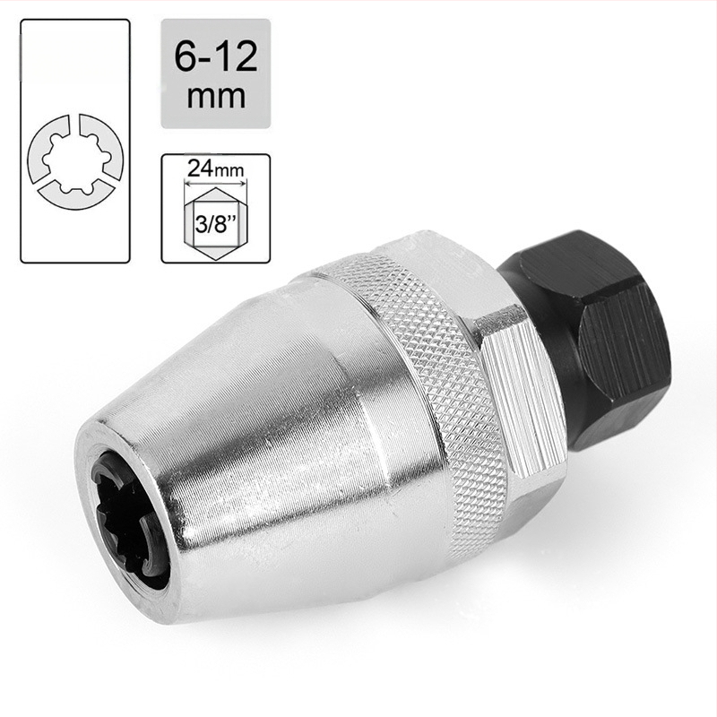 Извличач за болтове и винтове за отстраняване на счупени болтове със счупена глава, винтове без глава и цилиндрични щифтове