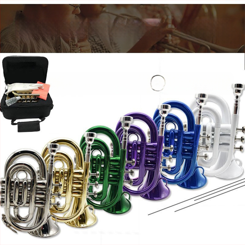 Труба с Drop B тоналност, лаковано златно покритие, модел 01