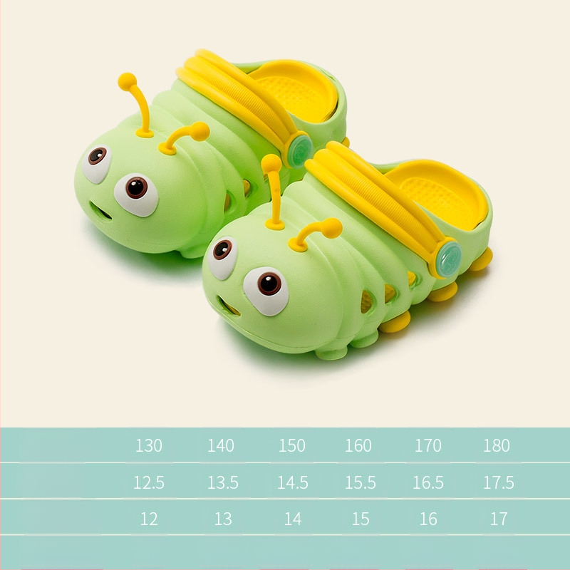 Bērnu kurpes ar caurumiem – Millie the Fawn, augšējais EVA, zole EVA, karikatūras raksts, reljefs, unisex, vasara, vecums 1-6