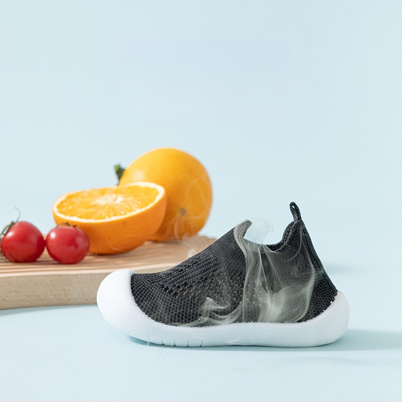 Bērnu elpojošas sietveidas kurpes ar mīkstu zoli un pretslīdējošu zoli, 12–36 mēnešiem