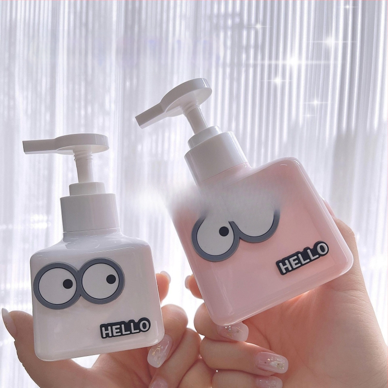 Μπουκάλι με αντλία για υγρά – φορητό, με σχέδιο με υπο-πακεταρίσματος, κατάλληλο για απολυμαντικό χεριών, σαμπουάν, αφρόλουτρο, λοσιόν και λάδι καθαρισμού