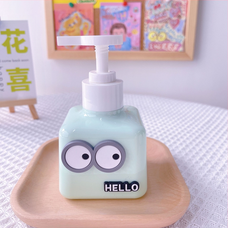 Μπουκάλι με αντλία για υγρά – φορητό, με σχέδιο με υπο-πακεταρίσματος, κατάλληλο για απολυμαντικό χεριών, σαμπουάν, αφρόλουτρο, λοσιόν και λάδι καθαρισμού