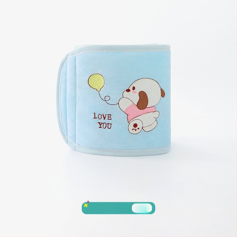 Новородено коремно увиване, памучен материал с подплатен флис, марка DoDojami/Doodle Jamie, защита на корема за бебета 0–12 месеца