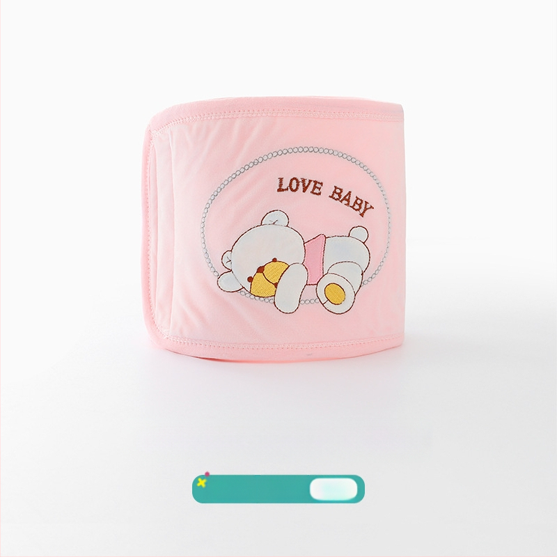 Новородено коремно увиване, памучен материал с подплатен флис, марка DoDojami/Doodle Jamie, защита на корема за бебета 0–12 месеца