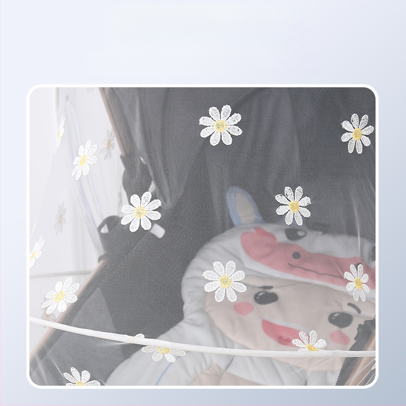 Bērnu ratiem moskītu tīkls, saliekams, pilnīga aizsardzība, pret kukaiņiem, plastmasas rāmis