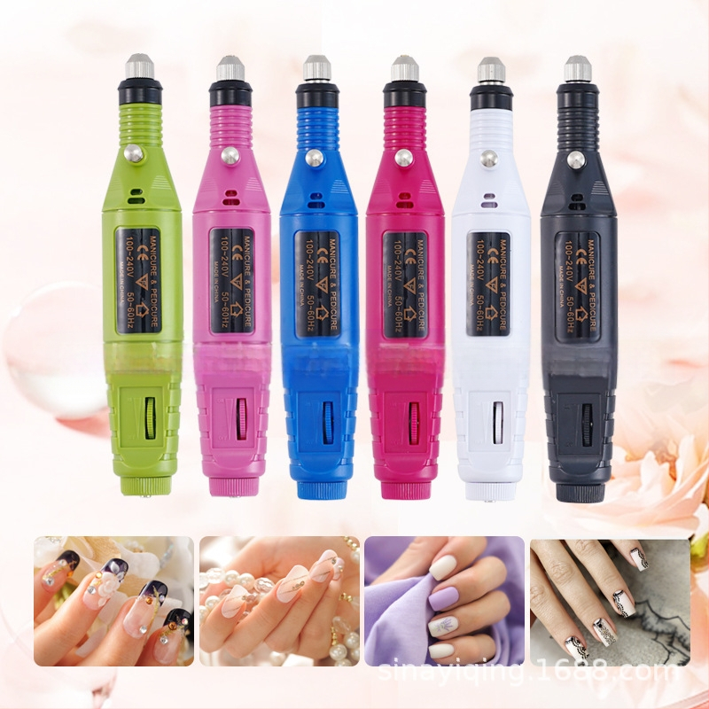 USB pildspalvas stilā nagu slīpētājs, modelis YQ-100, Guangzhou ražots, 157 g