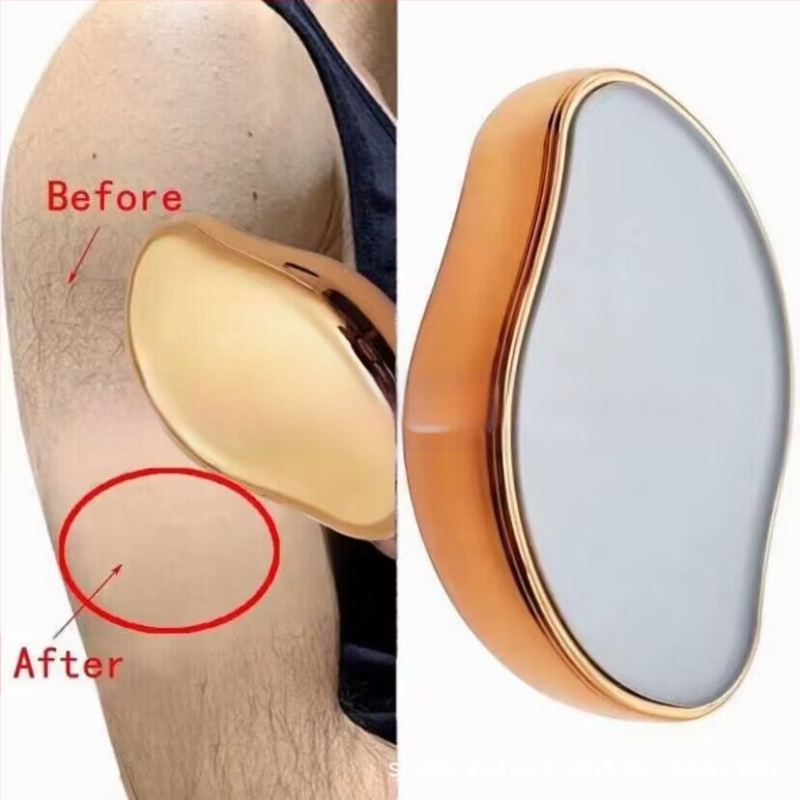 Ηλεκτρική συσκευή αποτρίχωσης και απολέπισης σώματος – διπλής όψεως νανο-γυάλινη επιφάνεια λείανσης, μοντέλο 2687, ABS περίβλημα, 58 g, υγρή και ξηρή χρήση