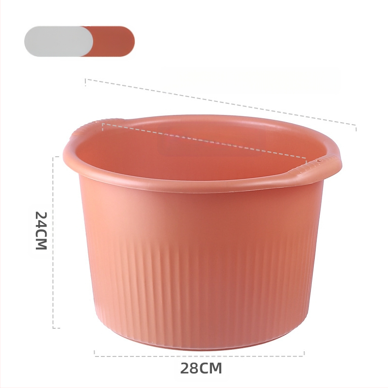 Πλαστικός κυκλικός βαθύς κάδος για μασάζ και μπάνιο ποδιών, οικιακή χρήση