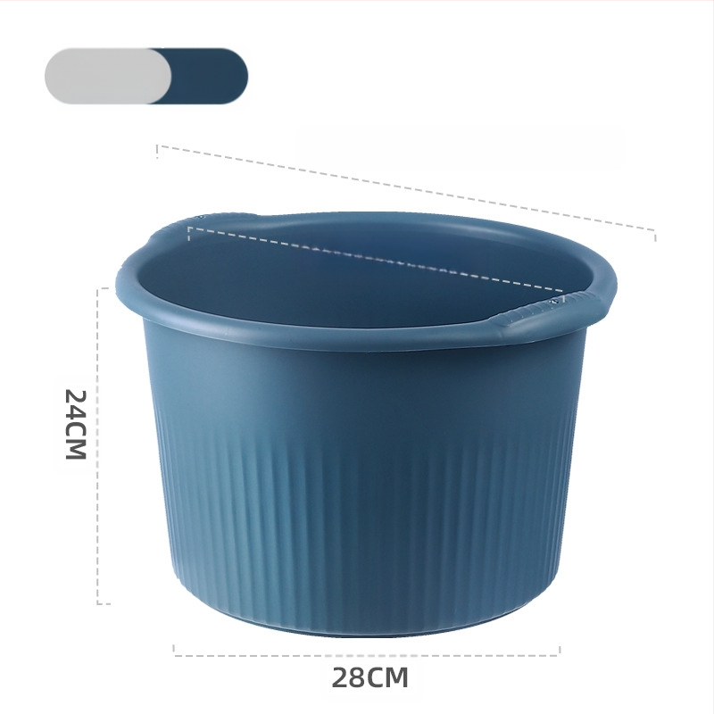 Πλαστικός κυκλικός βαθύς κάδος για μασάζ και μπάνιο ποδιών, οικιακή χρήση