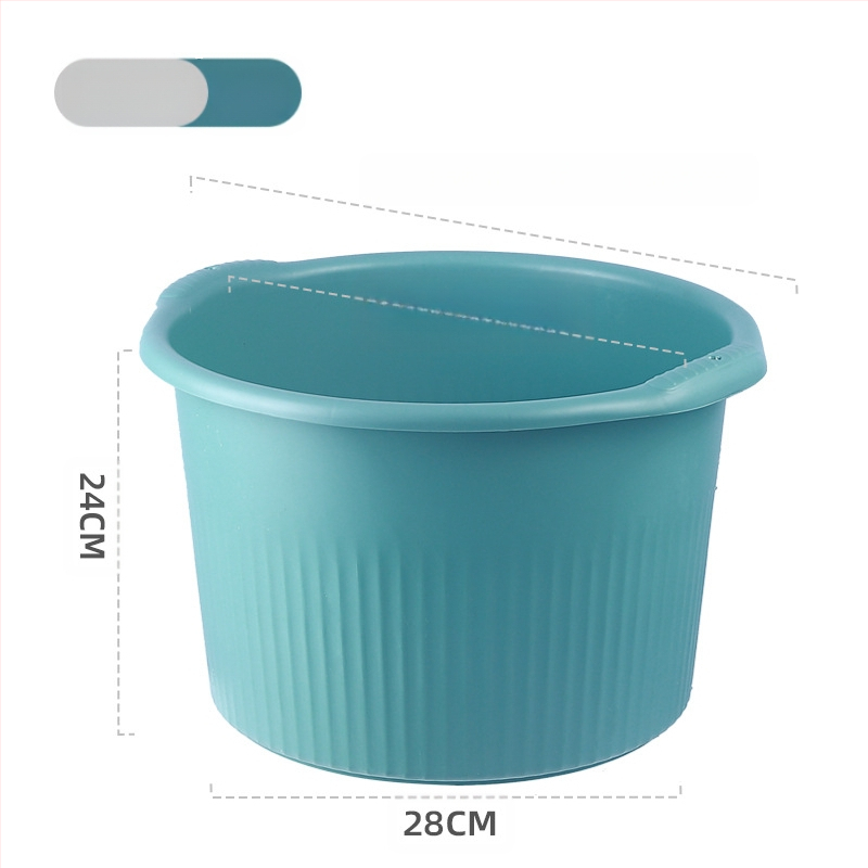 Πλαστικός κυκλικός βαθύς κάδος για μασάζ και μπάνιο ποδιών, οικιακή χρήση