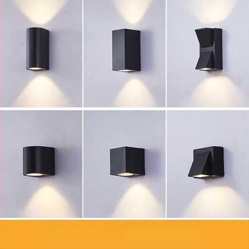 Επιτοίχιο φως με γυάλινο καπάκι, COB LED, 220V, Νέο Κινεζικό στυλ, μοντέλο LXG-016, κατάλληλο για εσωτερικό και εξωτερικό φωτισμό