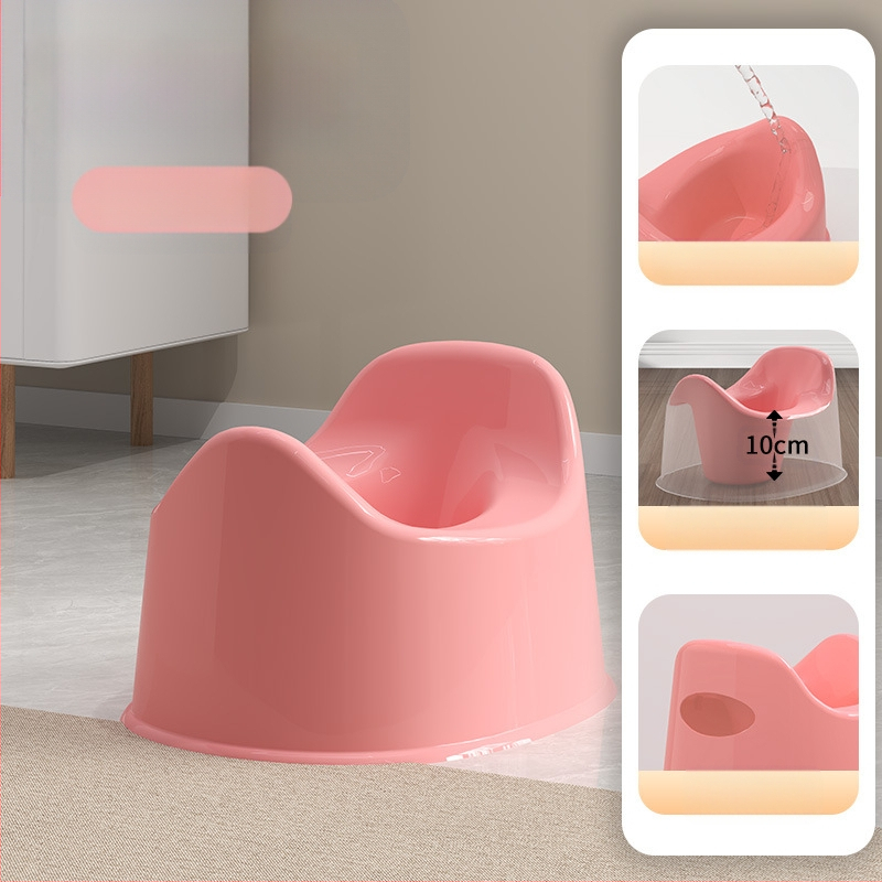 Toaletă portabilă pentru bebeluși, auto, cu antrenament integrat – plastic, marca Ruilin, origine Taizhou, ambalare 50 pungi individuale într-o cutie mare