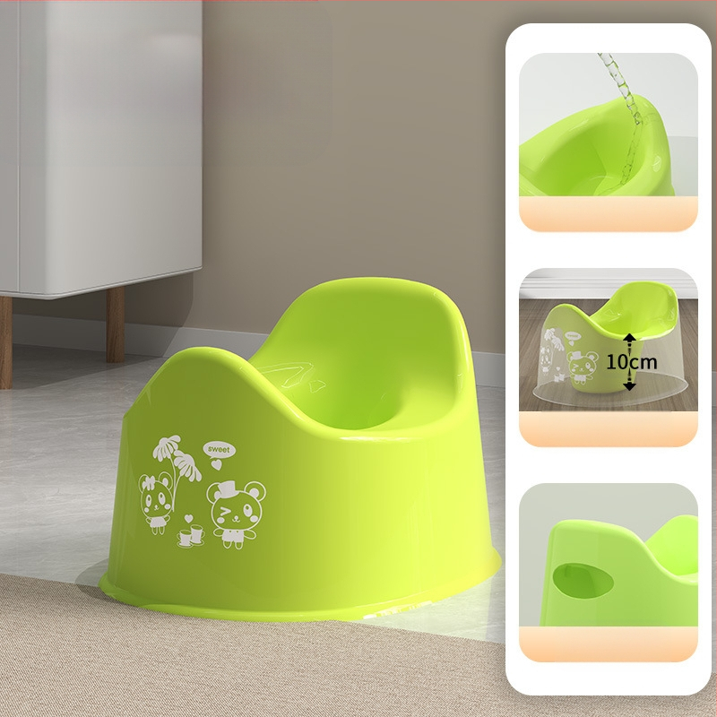 Toaletă portabilă pentru bebeluși, auto, cu antrenament integrat – plastic, marca Ruilin, origine Taizhou, ambalare 50 pungi individuale într-o cutie mare