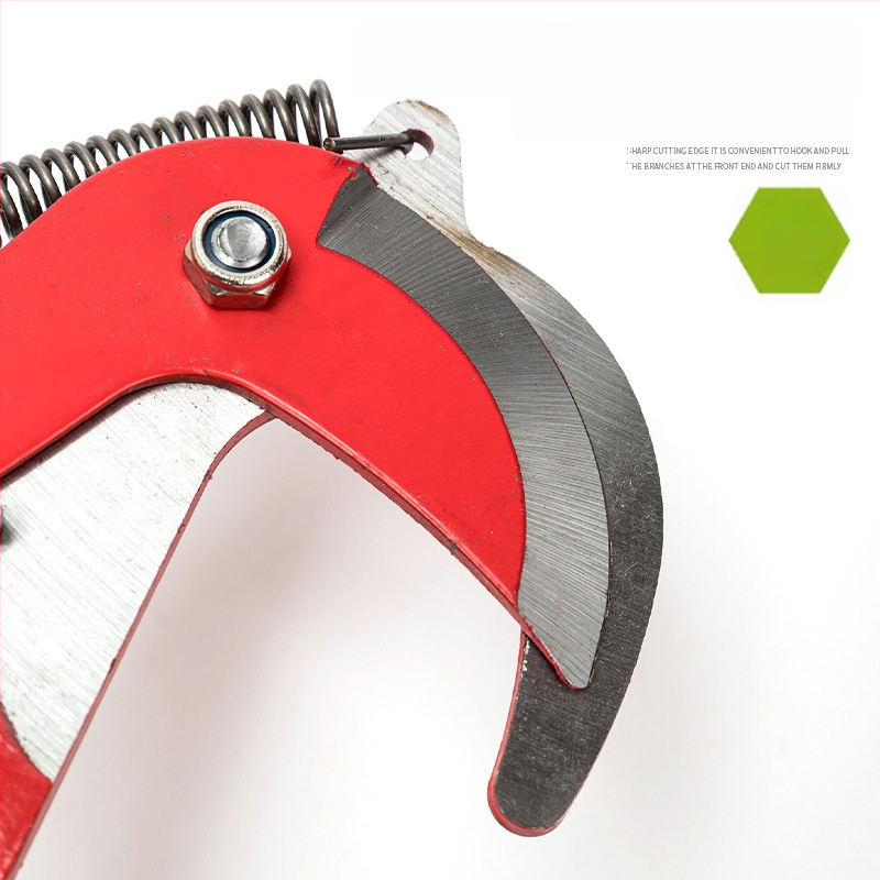 Ножици за подрязване на клони с телескопична дръжка за високи клонове и беритба на плодове