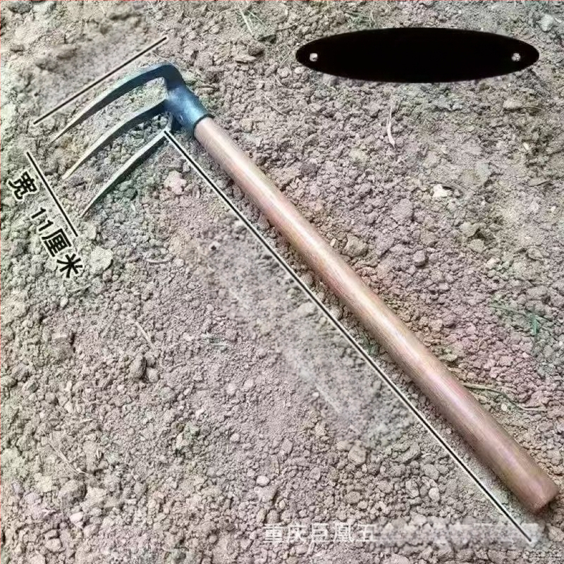 Φτυάρι κήπου με ξύλινη λαβή και κεφαλή από χυτό σίδηρο, Μοντέλο 773.2, για διαμόρφωση κήπων και φύτευση λαχανικών