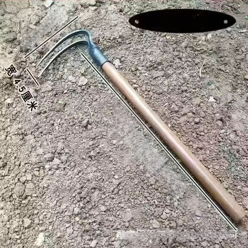 Φτυάρι κήπου με ξύλινη λαβή και κεφαλή από χυτό σίδηρο, Μοντέλο 773.2, για διαμόρφωση κήπων και φύτευση λαχανικών