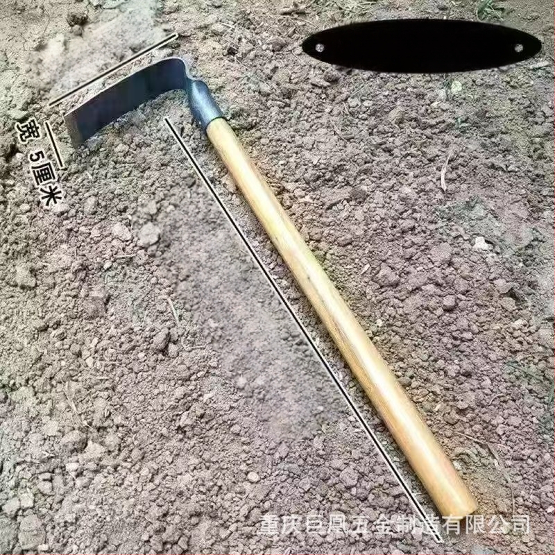 Φτυάρι κήπου με ξύλινη λαβή και κεφαλή από χυτό σίδηρο, Μοντέλο 773.2, για διαμόρφωση κήπων και φύτευση λαχανικών