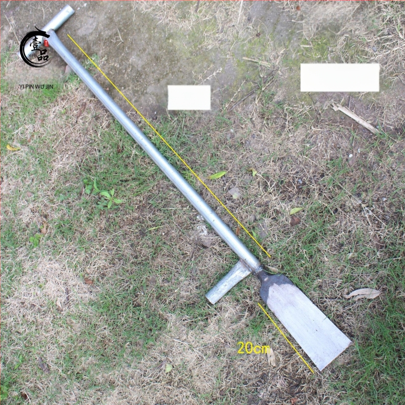 Σφυρηλατημένη λαβή από χάλυβα για δέντρα με δυνατότητες σκάλψίματος οπών, μεταφύτευσης, ανύψωσης φυτών και σκαψίματος ριζών