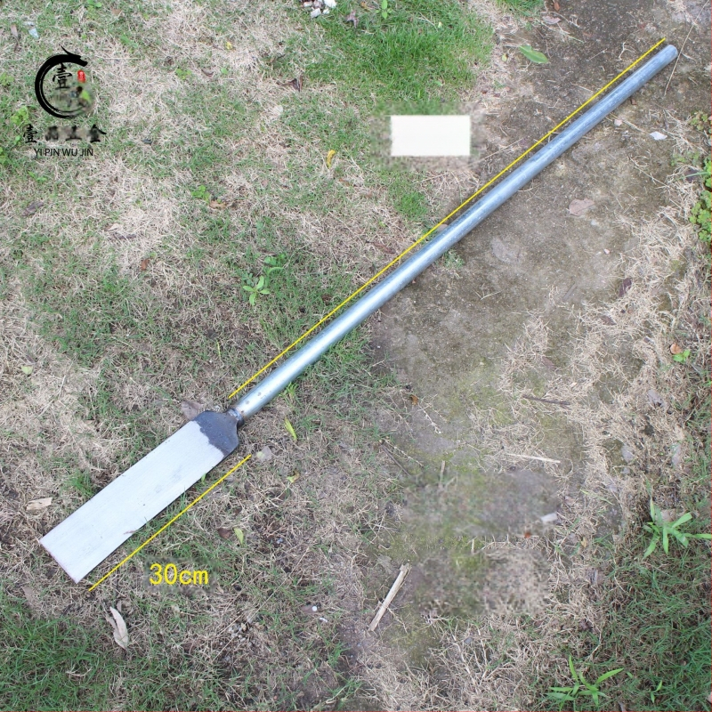 Σφυρηλατημένη λαβή από χάλυβα για δέντρα με δυνατότητες σκάλψίματος οπών, μεταφύτευσης, ανύψωσης φυτών και σκαψίματος ριζών