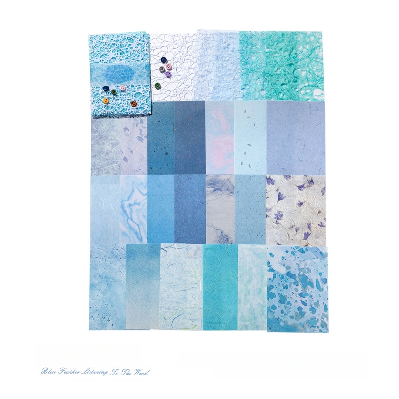 DIY dienasgrāmatas dekoratīvais papīrs – Romantiskā sērija, 26 loksnes, 6 variantu, nordiskais stils, zīmols DREHOP/Mengxi