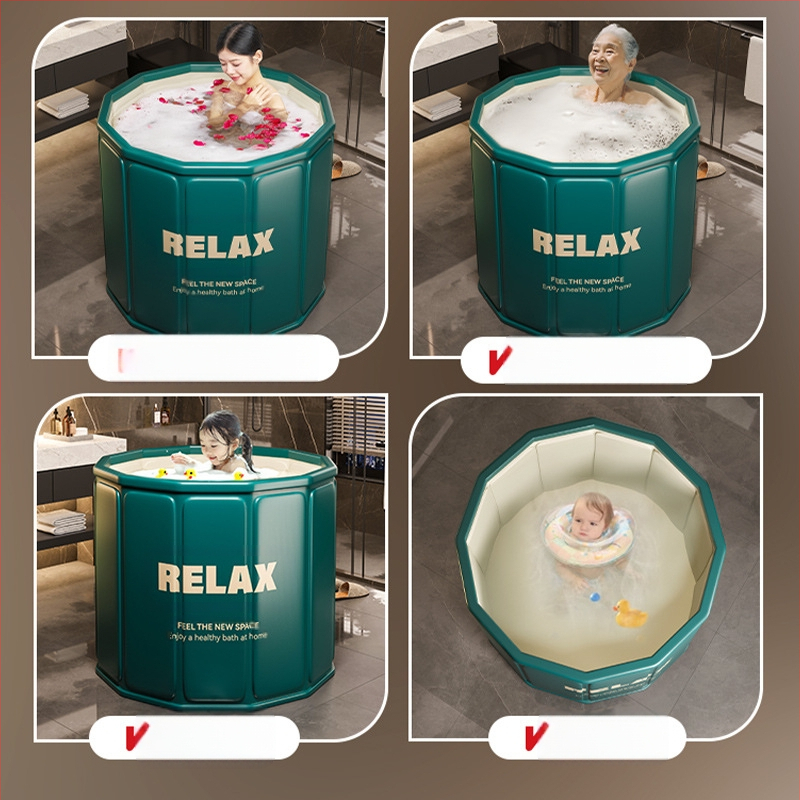 Αναδιπλούμενος κάδος μπάνιου από tarpaulin για παιδιά – καθιστή μπανιέρα (Υλικό: tarpaulin; Στυλ: αναδιπλούμενο; Χρήση: μπάνιο; Κοινό: παιδιά)