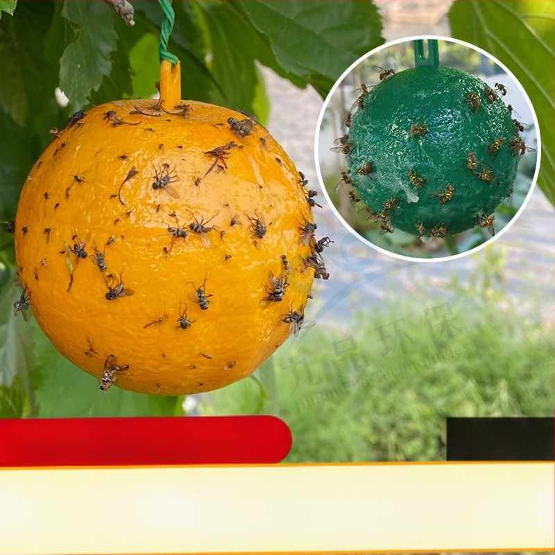 Κολλητική επιφάνεια εντόμων για μύγες φρούτων και κουνούπια – διπλής όψεως, μη τοξική, διάρκεια ζωής 5 έτη, 1000 φύλλα