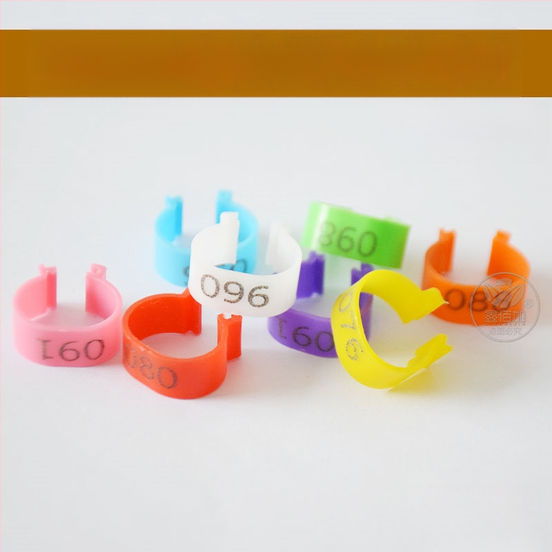 Δακτυλίδι σήμανσης πτηνών με ανοιχτό κούμπωμα για κοτόπουλα, πάπιες και χήνες – Xin Baijia