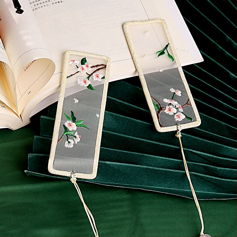 Meian DIY комплект за Су бродерия за начинаещи – мотиви цветя/трева/листа, за дневна, тъканна бродерия, нов китайски стил