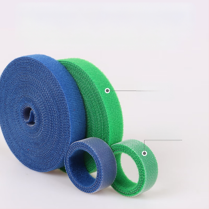 Velcro kabelu siksna, griežama neilona-poliesteru maisījums, kabelu pārvaldība uzlādes un datu kabeliem, zīmols Xinda Xing