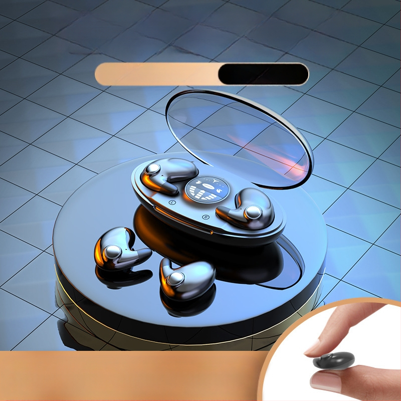 MD538 Bluetooth austiņas – uz auss uzliekamas, divkanālu stereo, BT 5.3, 10 m diapazons, bezvadu uzlāde, 4–8 h darbības laiks, IPX6