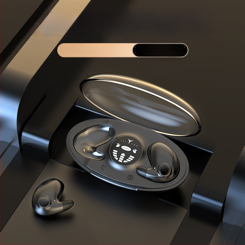 MD538 Bluetooth austiņas – uz auss uzliekamas, divkanālu stereo, BT 5.3, 10 m diapazons, bezvadu uzlāde, 4–8 h darbības laiks, IPX6