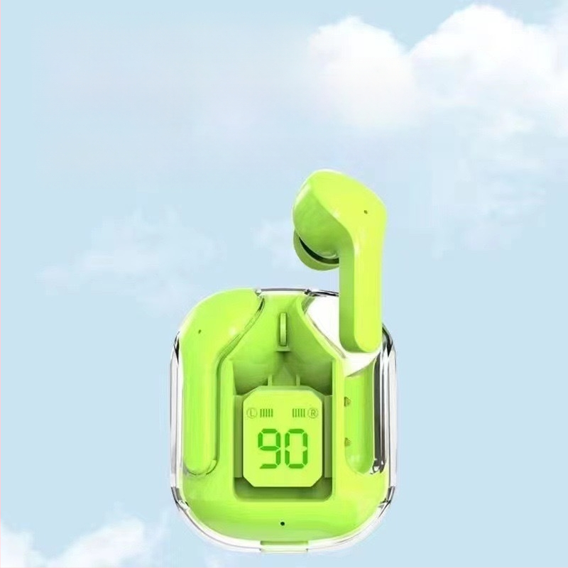 Ari31 HK3 bezvadu spēļu austiņas ar digitālo displeju, Bluetooth 5.4, 15 m diapazons, zema kavēšanās e-sportiem