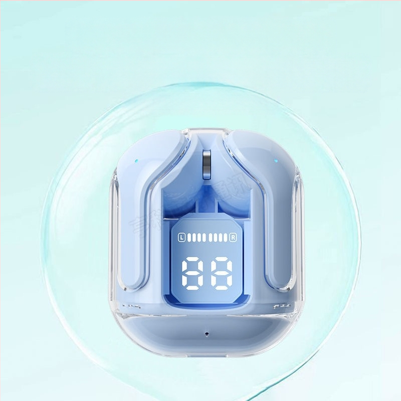 Ari31 HK3 bezvadu spēļu austiņas ar digitālo displeju, Bluetooth 5.4, 15 m diapazons, zema kavēšanās e-sportiem