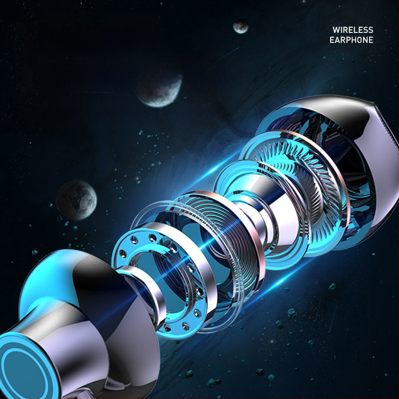 Bluetooth kakla austiņa – sporta modelis, stereo, Bluetooth 5.0, 10 m darbības rādiuss, akumulatora darbības laiks virs 8 stundām, IPX3