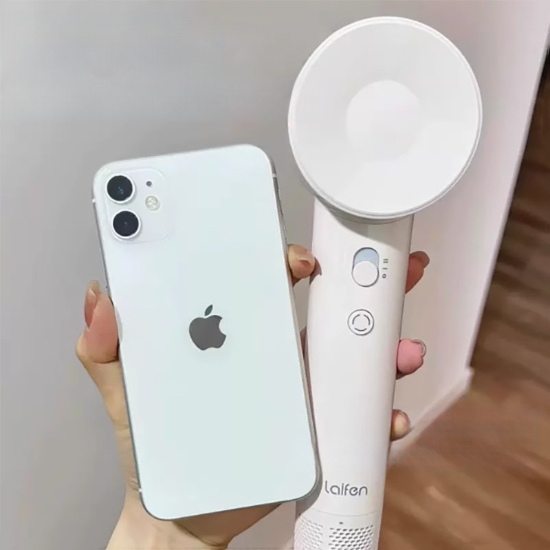 Сешоар за коса SE Lite — безчетков мотор, 1400 W, студен/горещ въздух, 2-скоростен въздушен поток, шум 60–70 dB