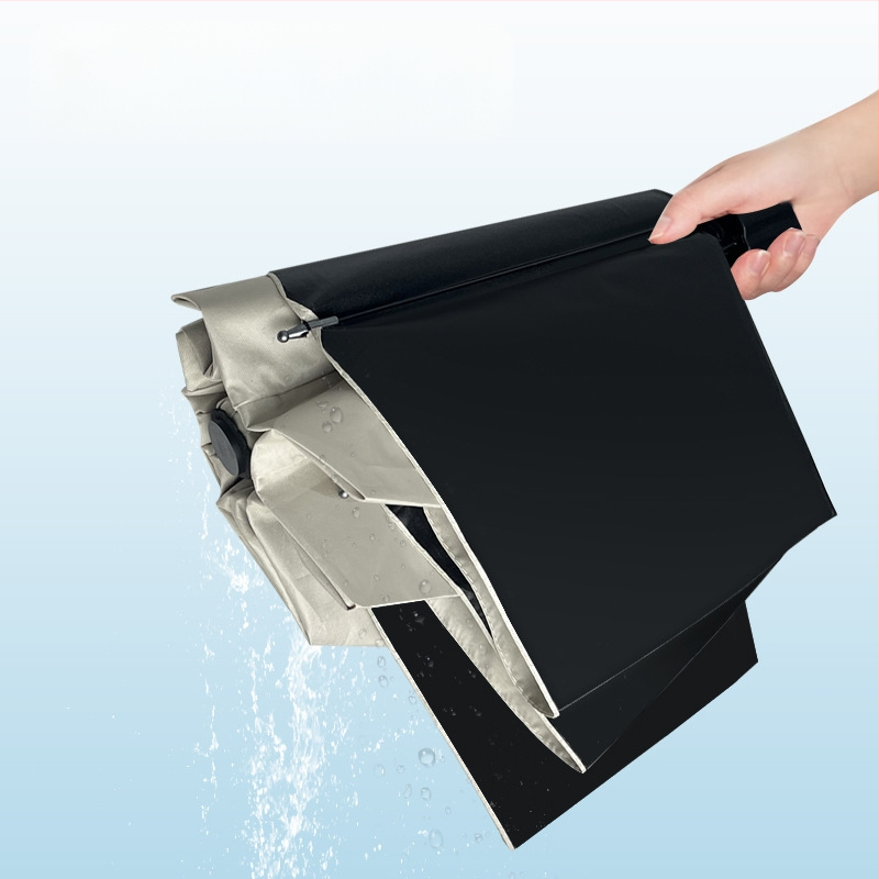 Saules lietussargs, rāmis ar 8 ribām, šķiedru ribas, centrālā stienis no dzelzs, manuālā atvēršana-slēgšana, UV aizsardzība UPF > 50