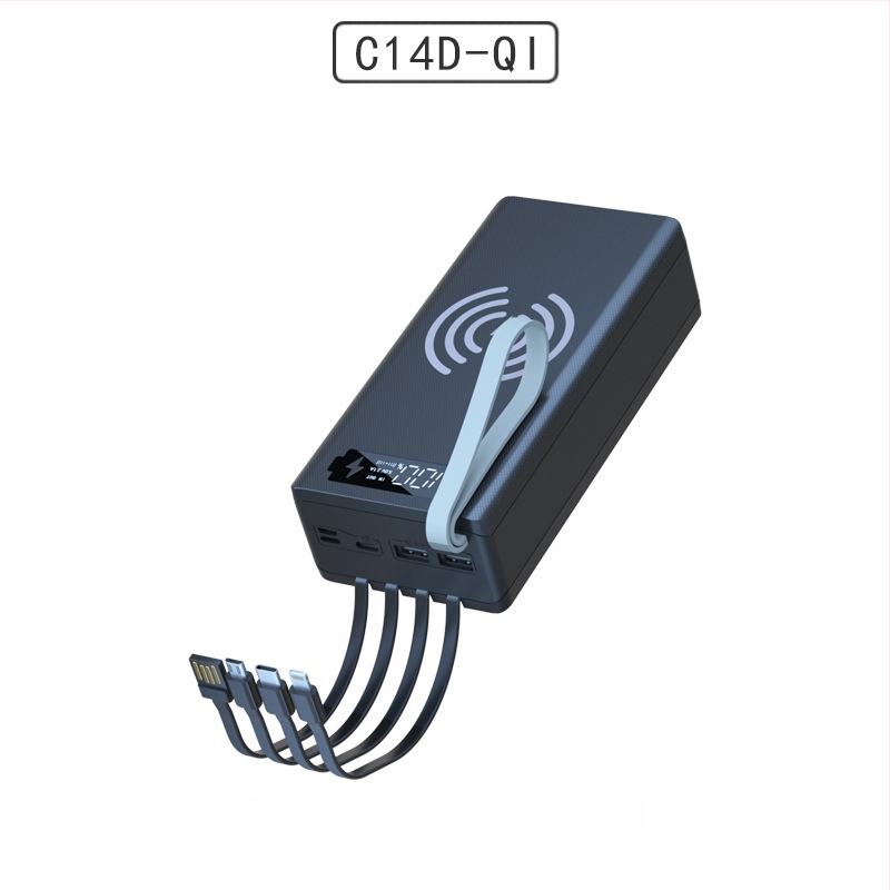 Комплект за зареждане на кутия за батерии 18650, 14 клетки, 4-жичен без заваряване монтаж, сменяем корпус за мобилна захранваща кутия, бързо зареждане