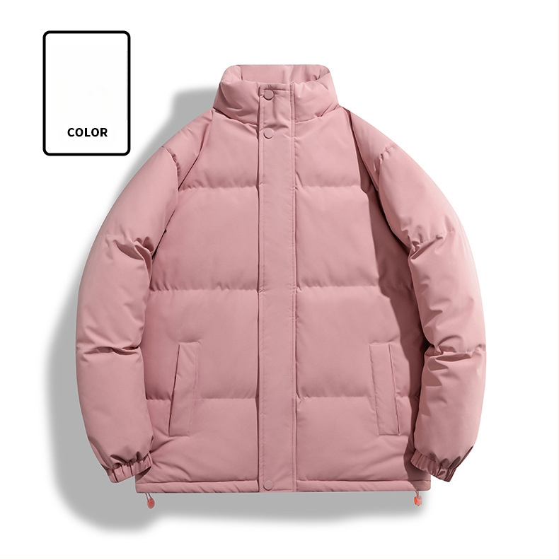 Памучно палто - стояща яка без качулка; 100% полиестер; пълнеж: полиестер-памук; подплата: полиестер