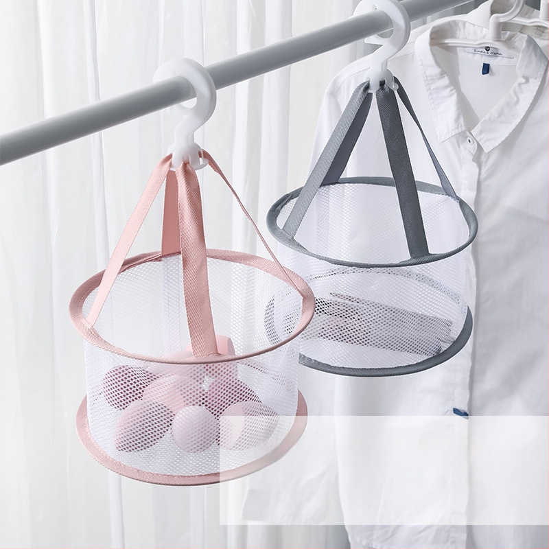 Coix poliestera žāvēšanas grozs sejas otu un sūklīšu uzglabāšanai — moderns minimālistiskais stils, saliekams, iepakojumā 200 gab., uzsākts 2021