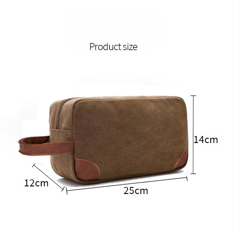 Heopono platnena torba za higijenske potrepštine – višenamjenski organizator kupaonice